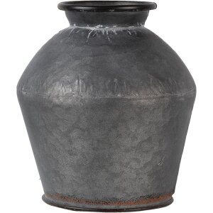 Jarrón decorativo gris Ø 39x38 cm 6Y4292