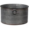 Decoración Jardinera (set de 3) gris Ø 51x30 - Ø 46x26 - Ø 41x23 cm 6Y4293