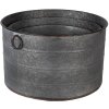 Decoración Jardinera (set de 3) gris Ø 51x30 - Ø 46x26 - Ø 41x23 cm 6Y4293