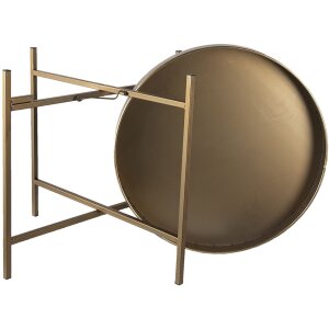 Clayre & Eef 6Y4298 Mesa Auxiliar Ø 52x40 cm...