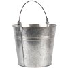 Cubo decoración gris Ø 18x16-26 cm 6Y4313