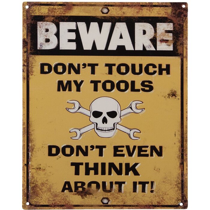 Cartel de texto amarillo 20x25 cm 6Y4332