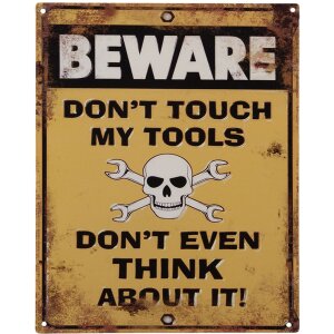 Cartel de texto amarillo 20x25 cm 6Y4332