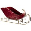 Decoración Trineo rojo 36x18x22 cm 6Y4442