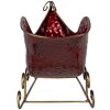 Decoración Trineo rojo 36x18x22 cm 6Y4442