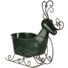 Decoración Trineo verde 34x17x37 cm 6Y4444