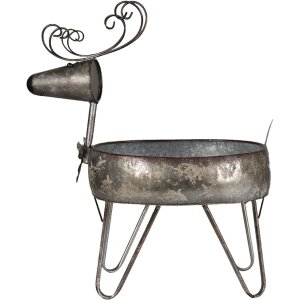 Jardinera gris 35x28x54 cm 6Y4450