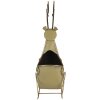 Jardinera oro 33x17x44 cm 6Y4594