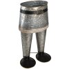 Macetero gris 22x15x40 cm 6Y4605