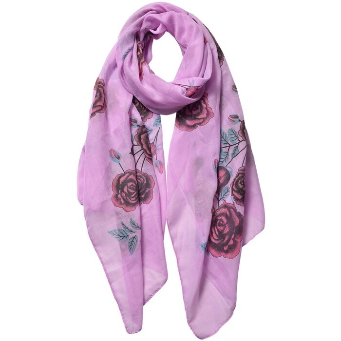 Pañuelo morado 70x180 cm JZSC0533PA