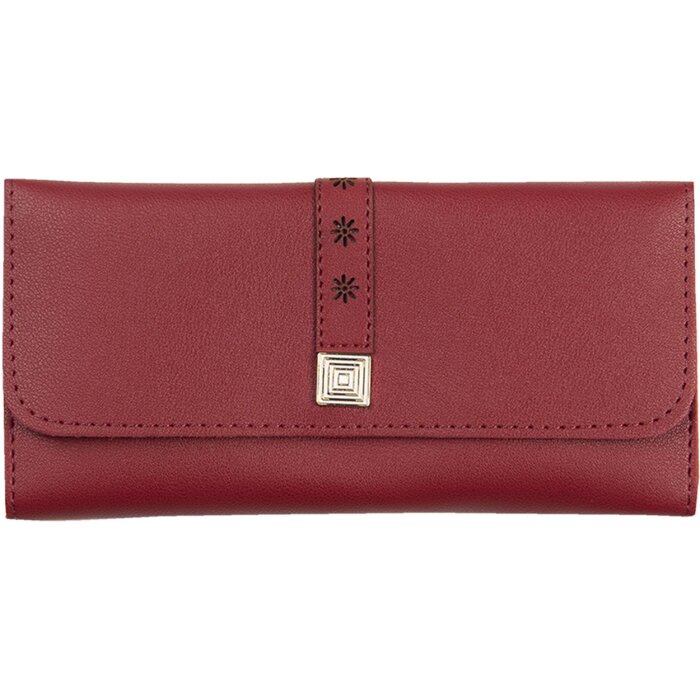 Billetero rojo 19x9 cm JZWA0115R