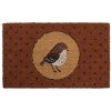 Felpudo marrón 75x45x1 cm MC210