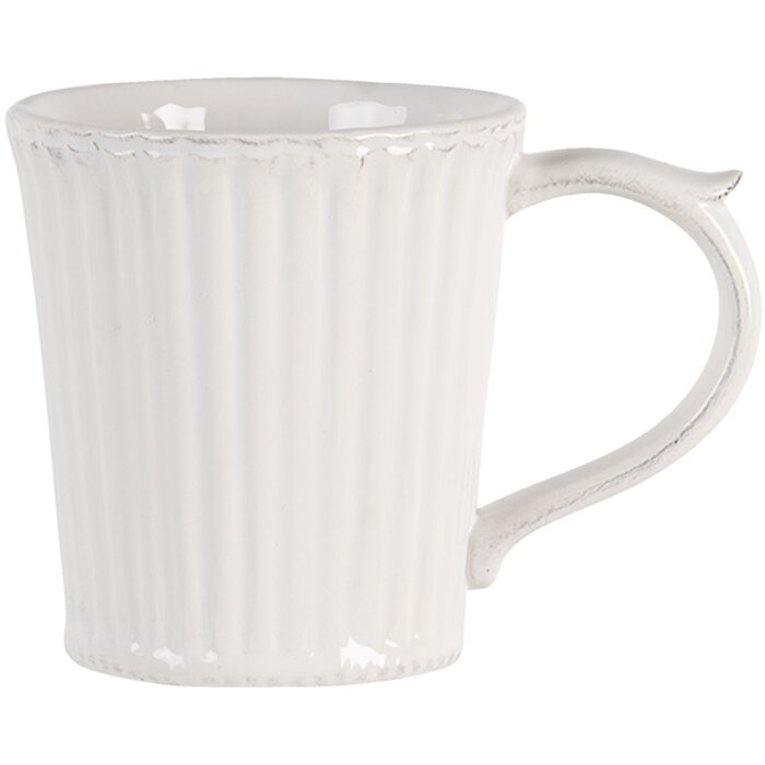 Taza crema 13x9x10 cm PLMU