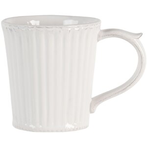 Taza crema 13x9x10 cm PLMU