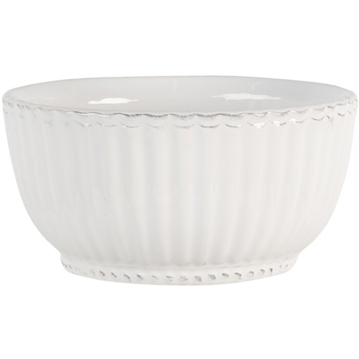 Cuenco crema Ø 14x7 cm PLPU
