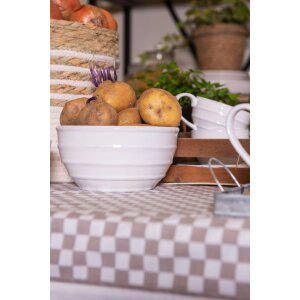 Cuenco crema Ø 18x9 cm RIPUL