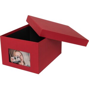 HNFD XL Photo Box Kandra 700 fotos 13x18 cm rojo