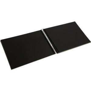 Goldbuch álbum espiral cáñamo papelería Verde humo 24x17 cm 40 páginas negro