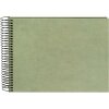 Goldbuch álbum espiral cáñamo papelería Verde humo 24x17 cm 40 páginas negro