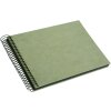 Goldbuch álbum espiral cáñamo papelería Verde humo 24x17 cm 40 páginas negro