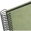 Goldbuch álbum espiral cáñamo papelería Verde humo 24x17 cm 40 páginas negro