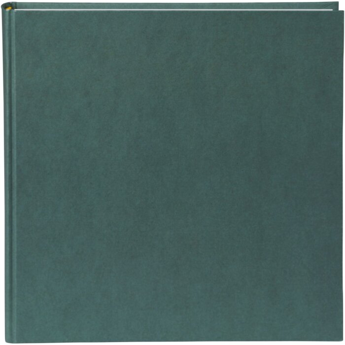 Goldbuch Álbum de Fotos Cáñamo Papelería Verde Medianoche 25x25 cm 60 páginas blancas