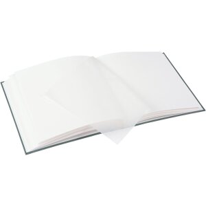 Goldbuch Álbum de Fotos Cáñamo Papelería Verde Medianoche 25x25 cm 60 páginas blancas
