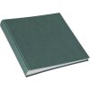 Goldbuch Álbum de Fotos Cáñamo Papelería Verde Medianoche 25x25 cm 60 páginas blancas
