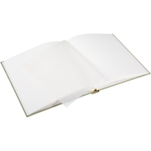 Goldbuch Álbum de Fotos Cáñamo Papeterie Verde Humo 30x31 cm 60 páginas blancas