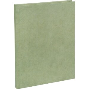 Cuaderno de papelería de cáñamo Verde humo 15x22 cm