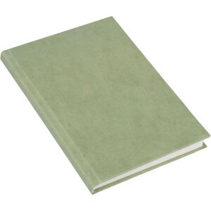 Cuaderno de papelería de cáñamo Verde humo 15x22 cm