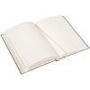 Cuaderno de papelería de cáñamo Verde humo 15x22 cm