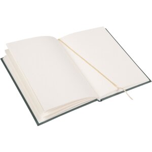 Goldbuch Cuaderno Cáñamo Verde Medianoche 15x22 cm 200 páginas en blanco