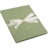 Goldbuch Leporello Papel de carta de cáñamo Verde humo 10 fotos 13x18 cm