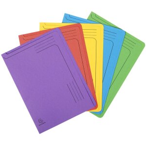 Exacompta 5 carpetas Forever etiqueta campo DIN A4 surtidas