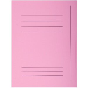 Paquete de 50 carpetas OfficeBuddy SUPER 210 Rosa 24x32cm A4
