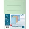 SuperBüro SUPER 210 carpeta verde claro 3 solapas A4 Paquete de 50 unidades