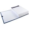 Carpeta portadocumentos Exacompta Lomo Extensible Velcro A4 Azul Oscuro