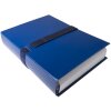 Carpeta portadocumentos Exacompta Lomo Extensible Velcro A4 Azul Oscuro