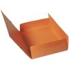 Exacompta Carpeta 3 Solapas Elástica Maxi Capacidad DIN A4 Iderama Naranja