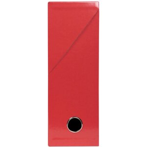 Exacompta Transferbox cartón lomo 90mm 25x33cm para DIN A4 Iderama Rojo