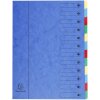 Carpeta 12 piezas A4 Armónica azul
