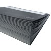 Exacompta carpeta Ordonator 12 partes 1-12 pestañas negro