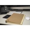 Exacompta organizador 24 compartimentos A-Z Kraft DIN A4 25x33 cm