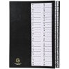 Exacompta 621226E Carpeta organizadora con tapa fija lomo extensible 25x33 cm