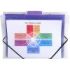 Fächermappe zum Aufhängen Crystal mit 6 Fächern DIN A4 transparent