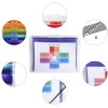 Fächermappe zum Aufhängen Crystal mit 6 Fächern DIN A4 transparent