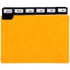 Exacompta 13752E 24 separadores ventana pestañas metal 105x148mm alfabético