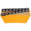 Exacompta 13758E 24 separadores con ventana pestañas 148x210 mm