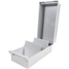 Exacompta tarjetero con tapa para fichas DIN A6 gris claro